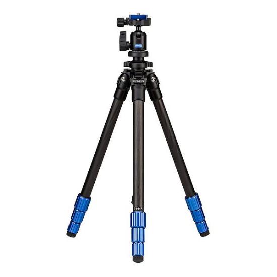 Stativ BENRO Travel Slim CF tripod kit + N00 ball head, Carbon, 146cm