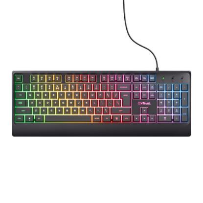 Tipkovnica + miška + podloga + slušalke TRUST GXT792 Quadrox