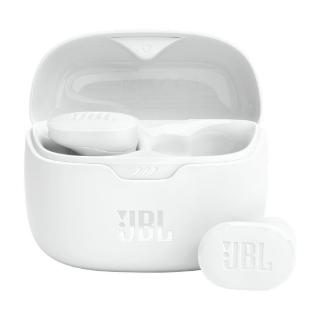 slušalke JBL Tune Buds, brezžične, Bluetooth, in-ear, bele