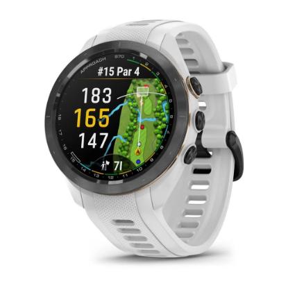 Pametna ura GARMIN Approach S70, 42 mm, GPS, golferski, beli
