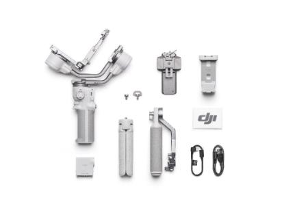 Gimbal stabilizator DJI RS 4 Mini Combo, stabilizator za snemanje fotoaparatom, sivi