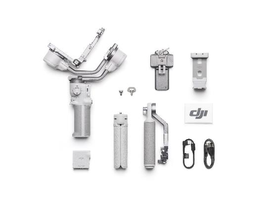 Gimbal stabilizator DJI RS 4 Mini Combo, stabilizator za snemanje fotoaparatom, sivi