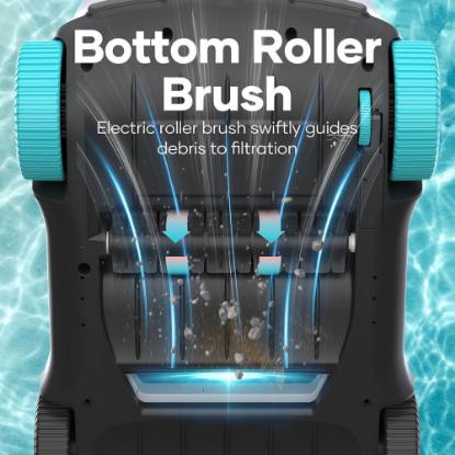 Robotski usisavač za bazene AIPER Scuba L1, bijelo-crni