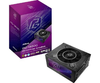 Napajalnik 1300W, ASROCK Phantom Gaming PG-1300G, 135mm vent., 80+ Gold, modularno