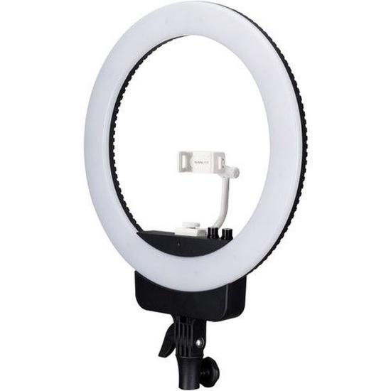 Svjetlosni prsten NANLITE Halo 16, torbica, promjer 40cm, crni