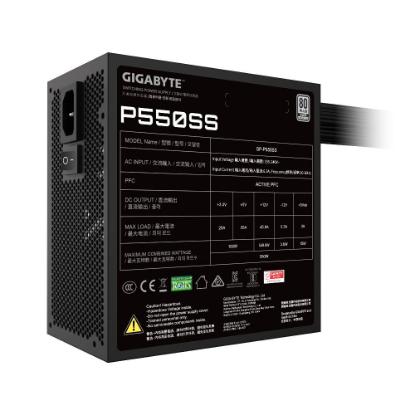 Napajalnik  550W, GIGABYTE P550SS, ATX v3.0, 120mm ventilator, 80+ Silver