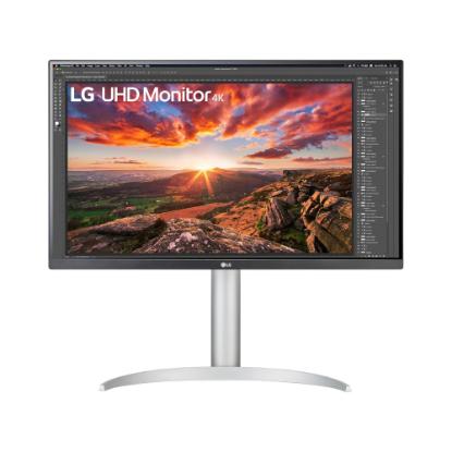 Monitor 27" LG UltraFine 27UP850K, 4K UHD, IPS, 60Hz, 5ms, 400cd/m2, FreeSync, pivot, zvočniki, srebrni