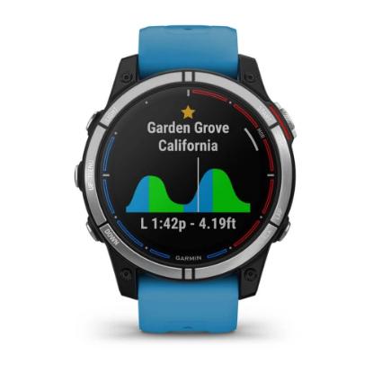 Pametna ura GARMIN Quatix 7 Sapphire, nautički, sportski, HR, GPS, multisport, modri