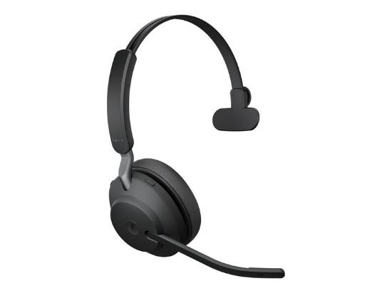 slušalke JABRA Evolve2 65 Link380a MS, on-ear, Mono, USB-A, BT, črne
