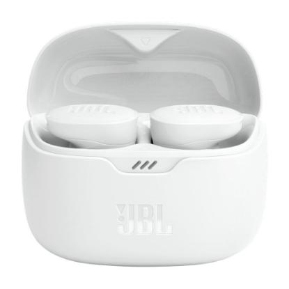slušalke JBL Tune Buds, brezžične, Bluetooth, in-ear, bele
