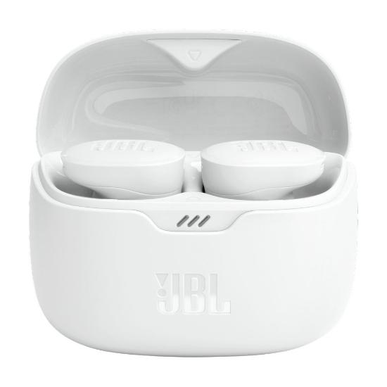 slušalke JBL Tune Buds, brezžične, Bluetooth, in-ear, bele