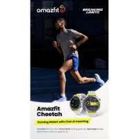 Pametna ura AMAZFIT Cheetah R, Pametna obvestila, sivi