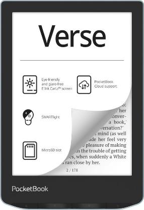 E-bralnik POCKETBOOK Verse, 6" Touch, 8GB, WiFi, modri