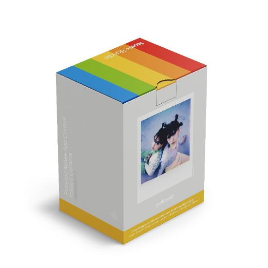 POLAROID instant fotoaparat Originals Now+, Gen.3, beli + Color film za I-Type