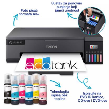 Multifunkcijski Tiskalnik EPSON EcoTank L18050, A3, Tiskalnik/scanner/copy, 5760 x 1440, USB, črni