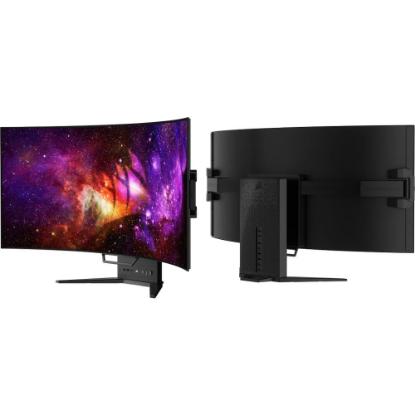 Monitor 45" CORSAIR Xeneon Flex 45WQHD240, UWQHD, OLED, 240Hz, 1ms, 1000cd/m2, G-Sync, FreeSync, ukrivljen, črni