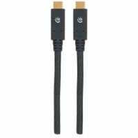 Kabel MANHATTAN, USB 3.2 Gen1, USB-C (M) na USB-C (M), PD 60W, 1.2 DP Alt Mode, 2.0m