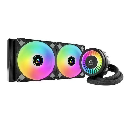 Vodeno hlajenje ARCTIC Liquid Freezer III 280 ARGB, socket za Intel in AMD, črno