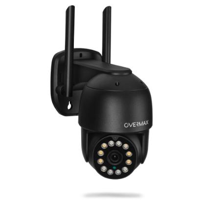 Mrežna nadzorna kamera OVERMAX Camspot 4.95, 2K, vanjska, noćno snimanje, crna
