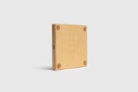 Brezžični polnilec TREED Pale Ash Qi, 15W, MagSafe