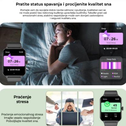 Pametna ura BLACKVIEW R50, modri