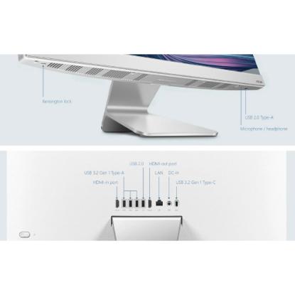 AiO ASUS A3402WVAT-WB53C0X / 23,8" FHD IPS Touch, Core i5 1335U, 16GB, 512GB SSD, Intel HD Graphics, WiFi, tipkovnica, miška, Windows 11 Pro, belo