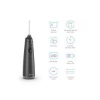 Oralni tuš TRUELIFE AquaFloss Compact C300, crni