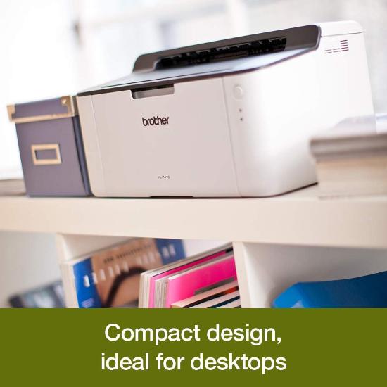 Multifunkcijski tiskalnik BROTHER HL1110E laser printer, 2400dpi, USB