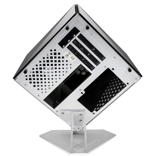 Ohišje AZZA Cube Mini 805, prozor, mini ITX, srebrno