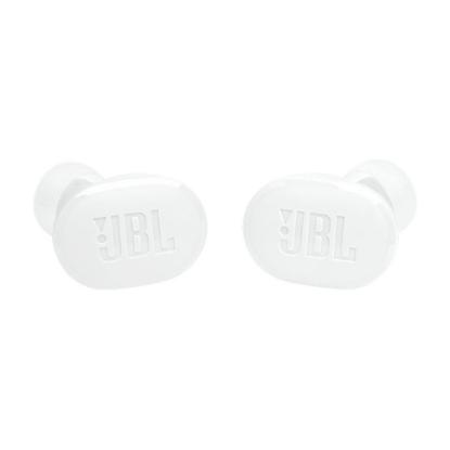 slušalke JBL Tune Buds, brezžične, Bluetooth, in-ear, bele