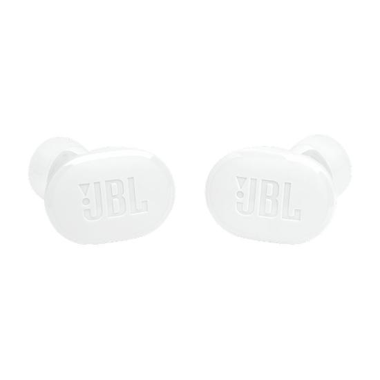 slušalke JBL Tune Buds, brezžične, Bluetooth, in-ear, bele