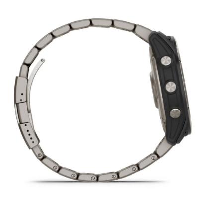 Pametna ura GARMIN Quatix 7X Solar Edition, nautički, sportski, HR, GPS, multisport, boje titanija