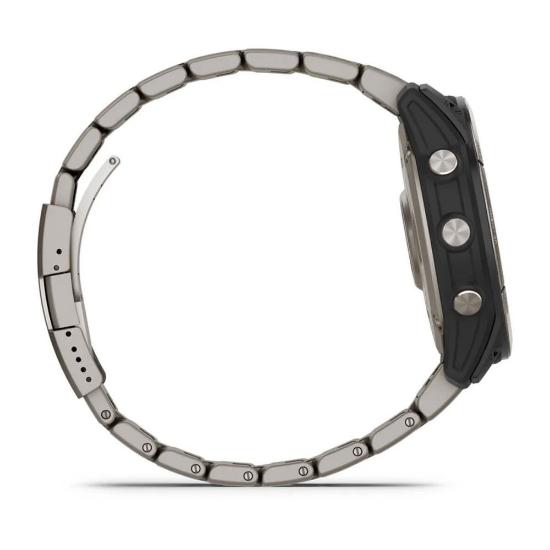 Pametna ura GARMIN Quatix 7X Solar Edition, nautički, sportski, HR, GPS, multisport, boje titanija