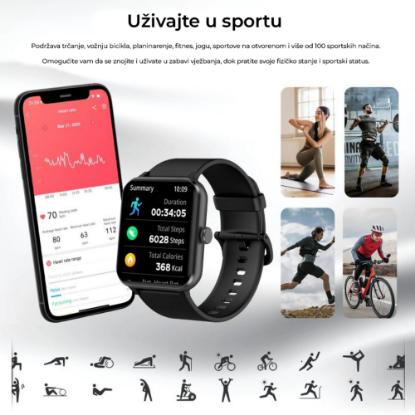 Pametna ura BLACKVIEW R50, modri