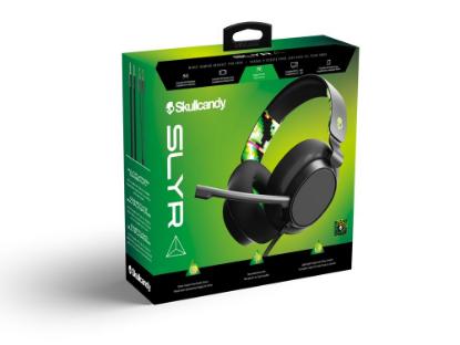 slušalke SKULLCANDY SLYR XBOX GAMING WIRED OVER EAR, brezžične, BT, over-ear, mikrofon, črne