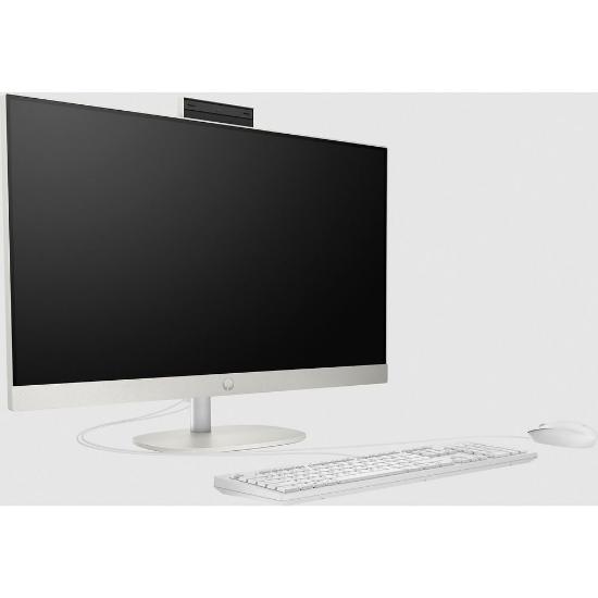 AiO HP 27-cr0054ny / 27" FHD IPS, Core i5 1335U, 16GB, 1TB SSD, Intel HD Graphics, WiFi, tipkovnica, miška, Windows 11, belo