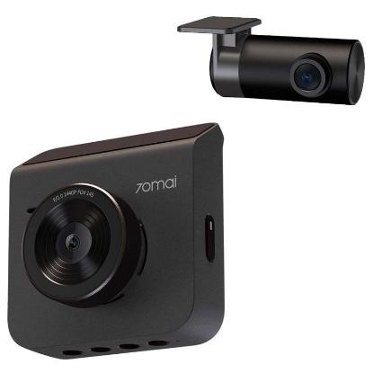 Auto kamera 70MAI A400, set prednja i stražnja, QHD, 2" LCD, siva