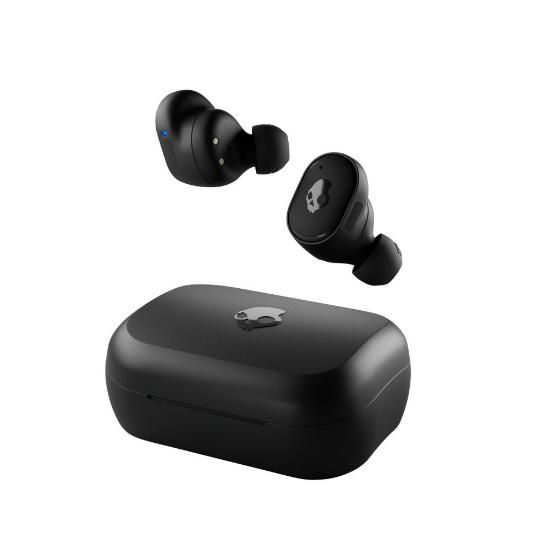 slušalke SKULLCANDY GRIND FUEL TRUE WIRELESS IN-EAR, brezžične, BT, in-ear, mikrofon, črno-narančaste
