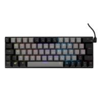Tipkovnica WHITE SHARK GK-002722 Wakizashi, RGB, plavi switch, mehanska, UK/HR postavitev, sivo-črna, USB