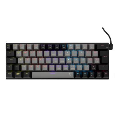 Tipkovnica WHITE SHARK GK-002722 Wakizashi, RGB, plavi switch, mehanska, UK/HR postavitev, sivo-črna, USB