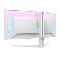 Gaming monitor 34" PHILIPS 34M2C5501A, UWQHD, VA, 180Hz, 1ms, 300cd/m2, FreeSync, ukrivljen, zvočnici, beli
