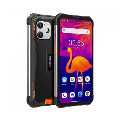 Pametni telefon BLACKVIEW BV8900, 6,5", 8GB, 256GB, Android 13, narančasti