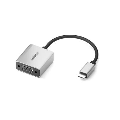 Adapter MARMITEK, USB-C(M) na VGA(Ž), srebrni