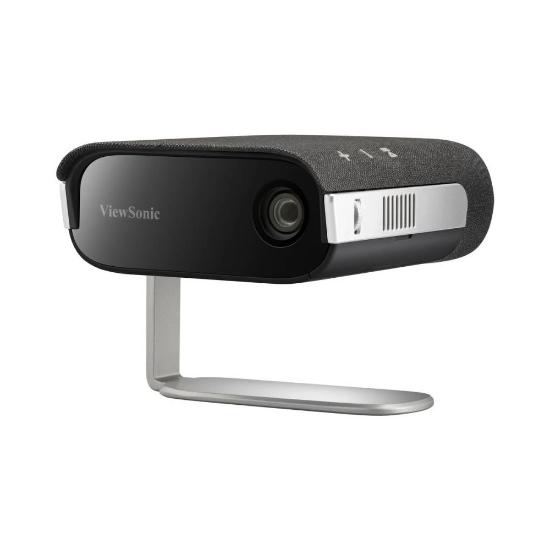 Projektor LED, VIEWSONIC M1S, 854x480, 360 LED lumena, 120000:1, HDMI, USB, zvučnici, prijenosni, črni