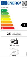 Premium monitor 26.5" LG UltraGear 27GS95QE, QHD, OLED, 240Hz, 1ms, 275cd/m2, G-Sync, FreeSync, pivot, črni