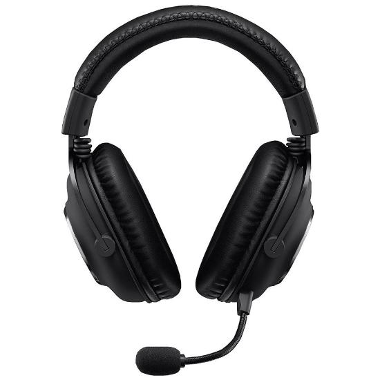 Slušalke LOGITECH Gaming G PRO X, 7.1, črne, stojalo