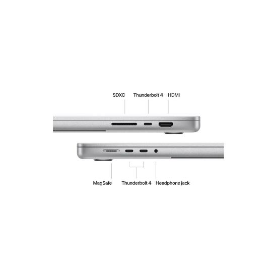 Prenosnik APPLE MacBook Pro mrw43-CTO / M-Series M3 Max, 48GB, 1TB SSD, 40-Core Apple GPU, 16" 3456x2234 Retina, macOS, sivi