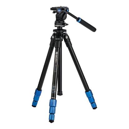Stativ BENRO Slim Video kit + S2C short handle head, 145cm
