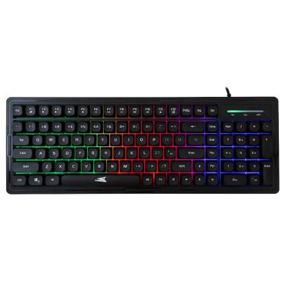 Tipkovnica + Miška BARACUDA BGC-011 ORCA, LED, črna, USB