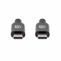 Kabel MANHATTAN, USB 3.2 Gen2, USB-C (M) na USB-C (M), PD 60W, 1.4 DP Alt Mode, 5.0m